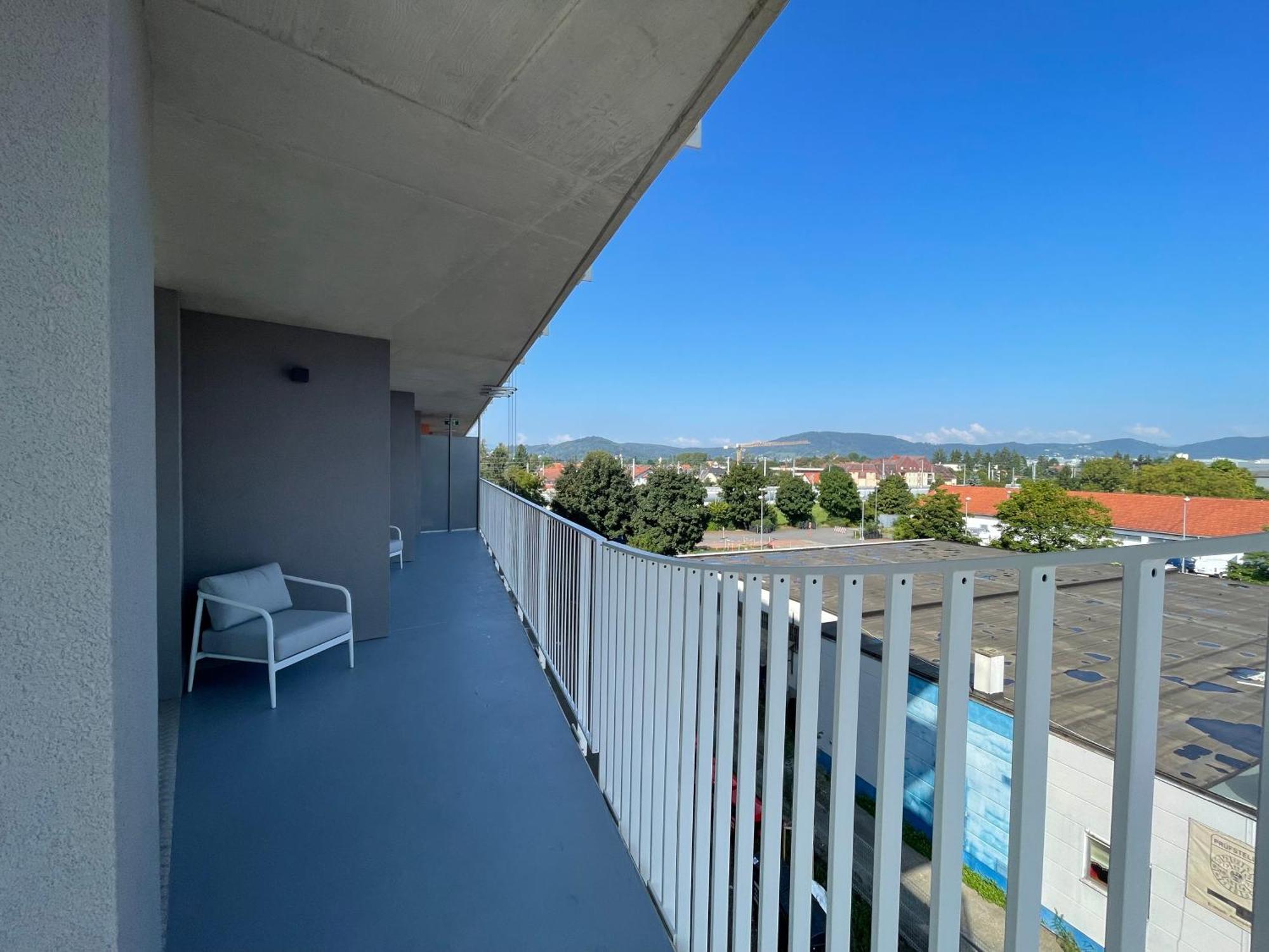Luxusapartment Mit 40 Qm Terrasse, E-Parkplatz Und Parkplatz Graz Eksteriør bilde