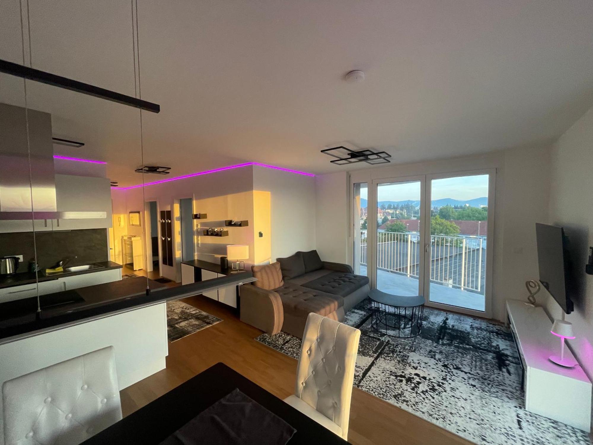 Luxusapartment Mit 40 Qm Terrasse, E-Parkplatz Und Parkplatz Graz Eksteriør bilde